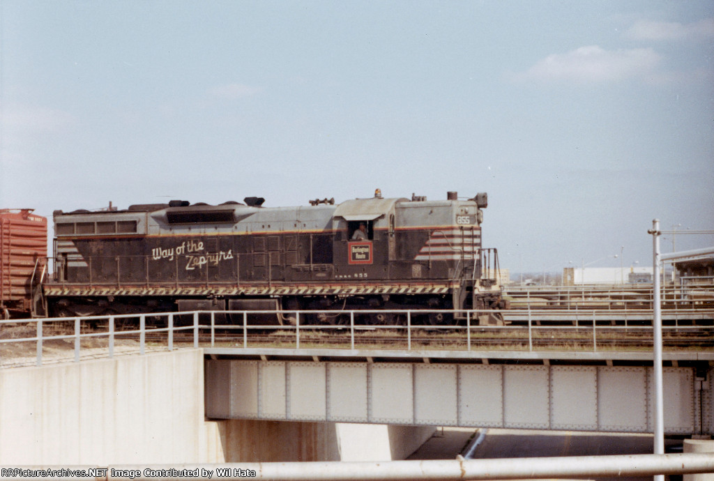 Fort Worth & Denver SD7 855